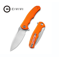 CIVIVI C803D PRAXIS FLIPPER FOLDING KNIFE, ORANGE G10