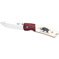 JKR368 - Boar Motive Folding Knife