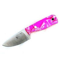 J & V Adventure Knives HOBBIT - Pink Methacrylate 