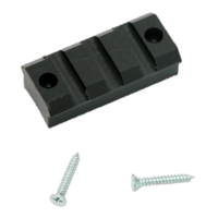 WEAVER SLAB / BASE (MEDIUM 45MM L) - FOR TORCHES, LASERS, BI-PODS