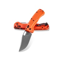 BENCHMADE 15535 TAGGEDOUT® | ORANGE GRIVORY® Folding Knife  - Authorised Aust. Retailer