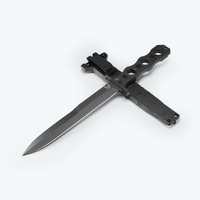 BENCHMADE 185BK THOMPSON SOCP FIXED BLADE - Authorised Aust. Retailer