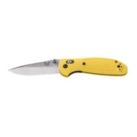 BENCHMADE 556-YEL S30V Mini Griptilian Axis Folding Knife - Authorised Aust. Retailer