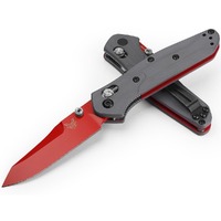 BENCHMADE 945RD-2401 SHOT SHOW 2024 Mini Osborne, Axis Folding Knife, Red, Limited - Authorised Aust. Retailer