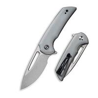 CIVIVI C2010A ODIUM FLIPPER FOLDING KNIFE, GREY G10