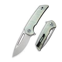CIVIVI C2010F ODIUM FLIPPER FOLDING KNIFE, NATURAL G10