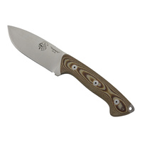 J & V Adventure Knives AXARQUIA Brown Micarta