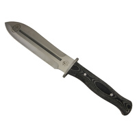 J & V Adventure Knives EZAPAC Black Micarta