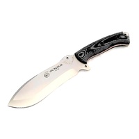 J & V Adventure Knives GLADIUS Black Micarta