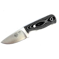 J & V Adventure Knives HOBBIT - Black Micarta
