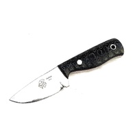 J & V Adventure Knives HOBBIT - Polished Black Micarta