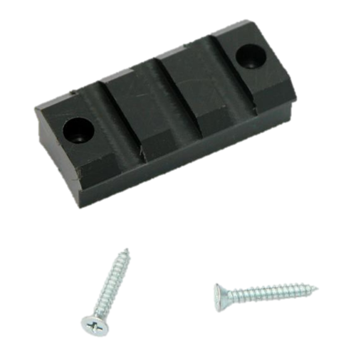 WEAVER SLAB / BASE (SHORT 40MM L) - FOR TORCHES, LASERS, BI-PODS