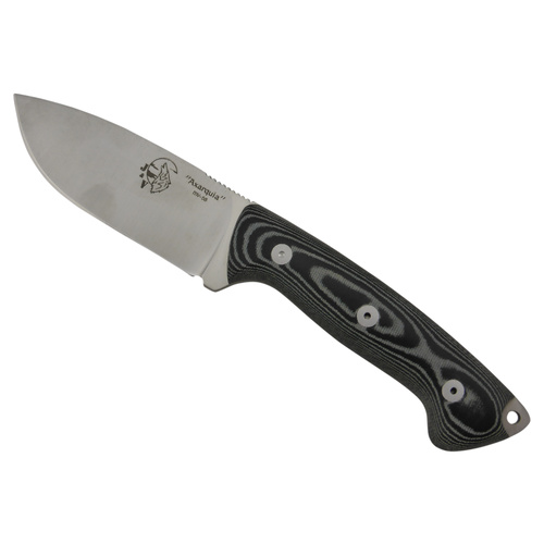 J & V Adventure Knives AXARQUIA Black Micarta 