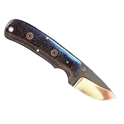Kappetijn BOERSEUN - Hessian Micarta & Mosaic Pins